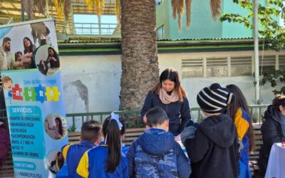 Stand de Centro Integral Aura en Colegio Coggzai